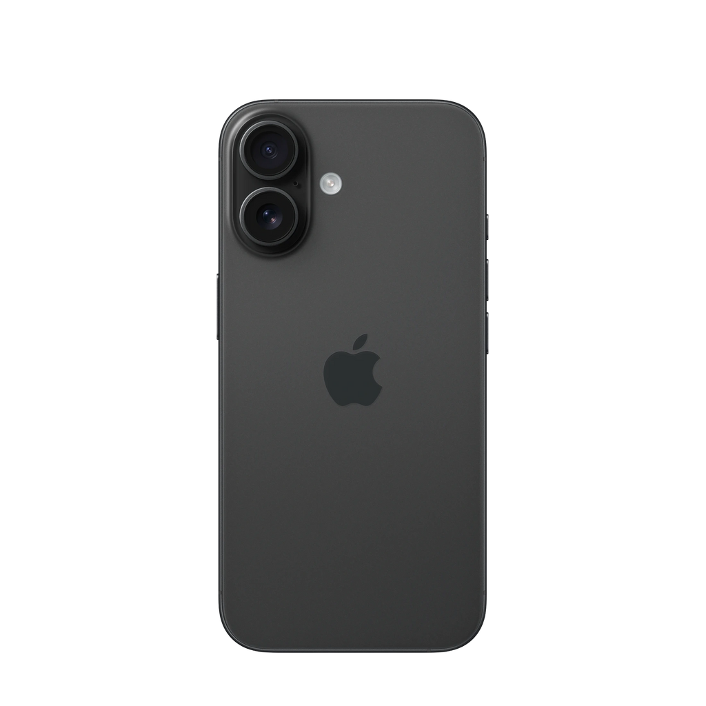 REBORN® Apple iPhone 16 Black (128GB) - Obnovljeni iPhone s 1-godišnjom garancijom